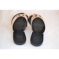 Tory Burch Sandals Leather in Beige