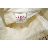 J Brand Paire de Pantalon en Coton en Jaune