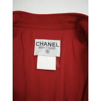 Chanel Blazer en Cachemire en Rouge