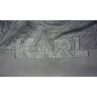 Karl Lagerfeld Strick in Schwarz