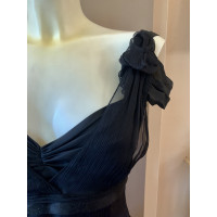 Miu Miu Kleid aus Seide in Schwarz