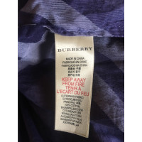 Burberry Vestito in Cotone in Blu