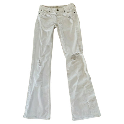 7 For All Mankind Jeans in Denim in Bianco