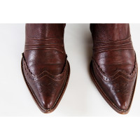 Ermanno Scervino Boots Leather in Brown