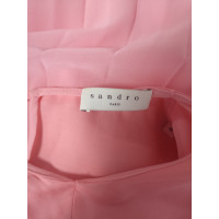 Sandro Kleid aus Seide in Rosa / Pink