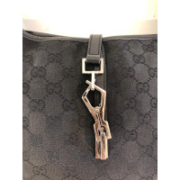 Gucci Handbag Cotton in Black