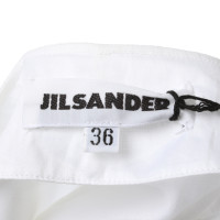 Jil Sander Capispalla in Cotone in Bianco