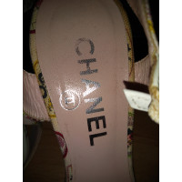 Chanel Chaussures compensées en Coton