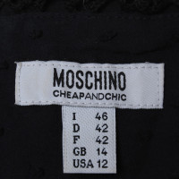 Moschino mélange de matériaux de robe