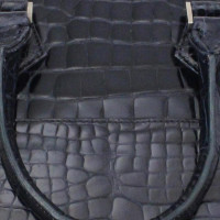 Giosa Handbag Leather in Blue