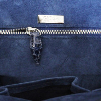 Giosa Handbag Leather in Blue