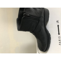 Hogan Stiefeletten aus Leder in Schwarz