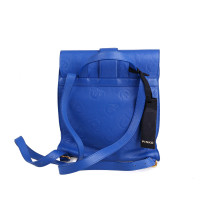 Pinko Rucksack aus Leder in Blau