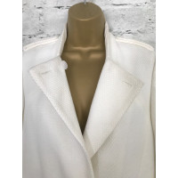 Reiss Jacke/Mantel aus Baumwolle in Weiß