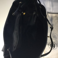 Chanel Rucksack aus Canvas in Schwarz