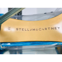 Stella McCartney Décolleté/Spuntate in Seta in Blu