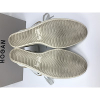 Hogan Chaussures de sport en Cuir en Blanc