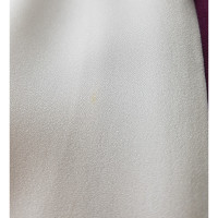 Victoria Beckham Robe en Viscose en Blanc