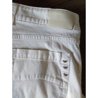 Armani Jeans Paio di Pantaloni in Cotone in Bianco