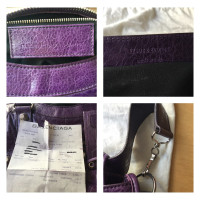 Balenciaga City Bag Leather in Violet