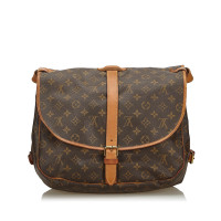 Louis Vuitton Schoudertas Canvas in Bruin