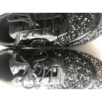 La Perla Sneakers aus Leder in Schwarz