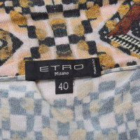 Etro Tailliertes Kleid mit Muster