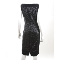 Talbot Runhof Dress Wool in Black