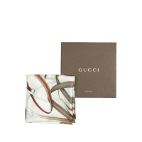 Gucci Sciarpa in Seta in Bianco