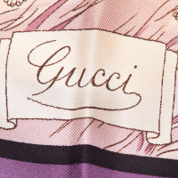 Gucci Echarpe/Foulard en Soie en Violet