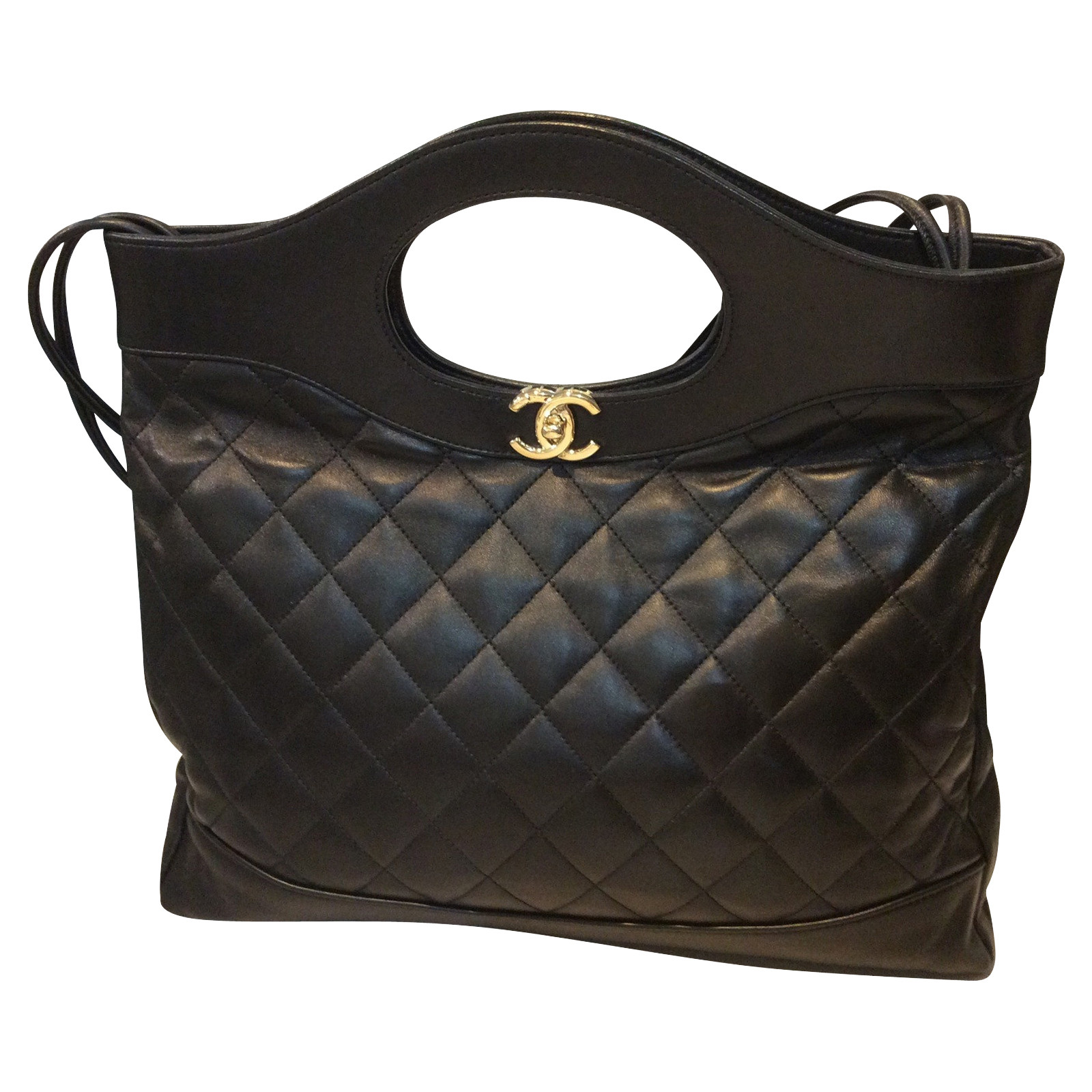 Chanel 31 Bag en Cuir en Noir - Acheter Chanel 31 Bag en Cuir en Noir  d'occasion pour 3990€ (6109716)