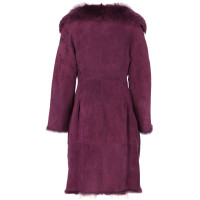 Philosophy Di Alberta Ferretti Jacket/Coat Fur in Violet