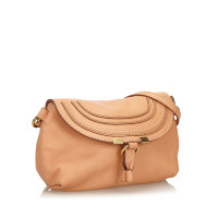 Chloé Marcie Bag en Cuir en Orange