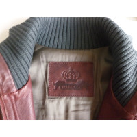 Pinko Leather jacket in Bordeaux