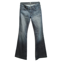 7 For All Mankind Bootcut-Jeans mit Waschung