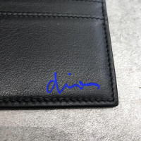 Christian Dior Sac à main/Portefeuille en Cuir en Noir