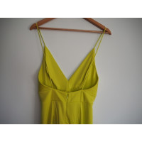 Galvan London Dress Viscose in Yellow