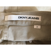 Dkny Trousers Cotton in Beige