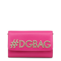 Dolce & Gabbana Sac à bandoulière en Cuir en Rose/pink