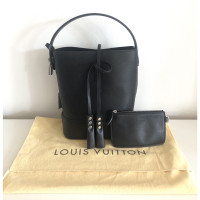 Louis Vuitton Handtas Leer in Zwart
