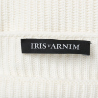 Iris Von Arnim Maglieria in Cashmere in Bianco