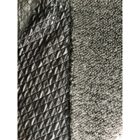 Yves Saint Laurent Jacke/Mantel aus Baumwolle in Grau