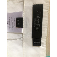 Calvin Klein Jupe en Coton en Blanc