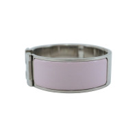 Hermès Bracelet/Wristband Silver in Pink