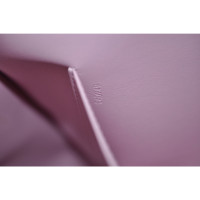 Louis Vuitton Colombus aus Lackleder in Rosa / Pink
