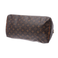 Louis Vuitton Speedy in Tela in Marrone