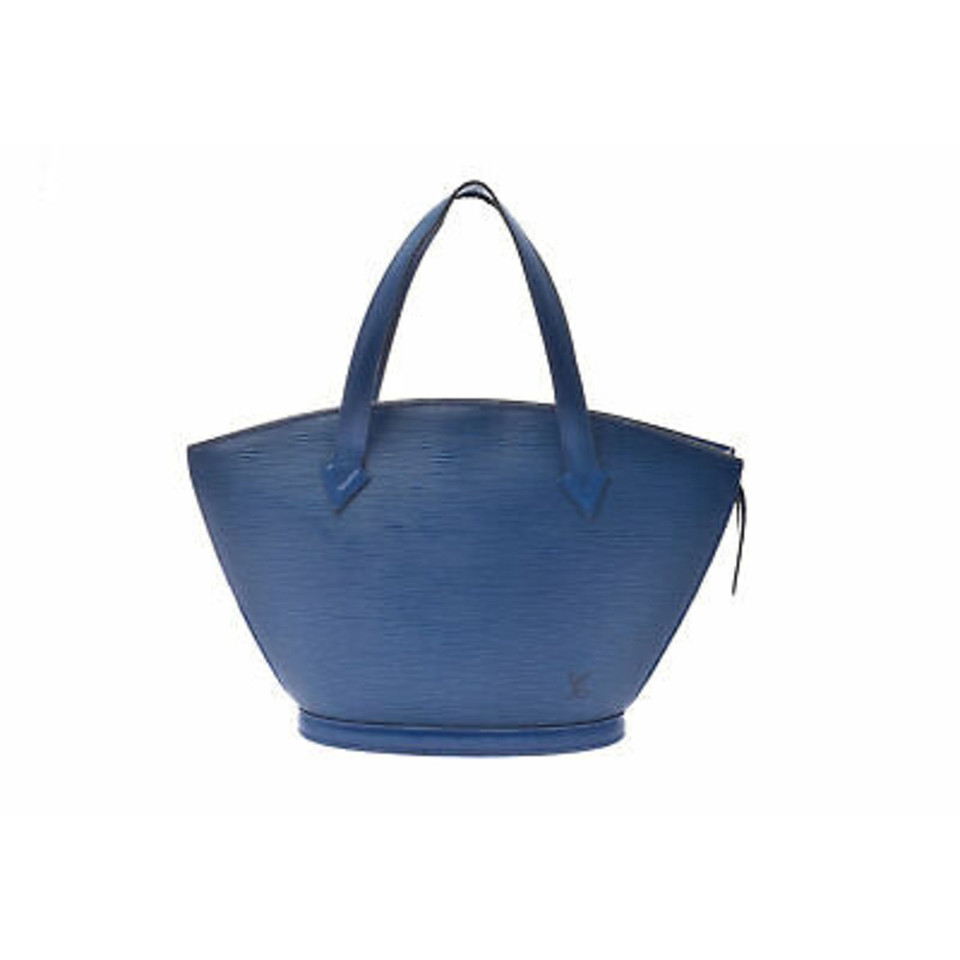 Louis Vuitton Saint Jacques aus Leder in Blau