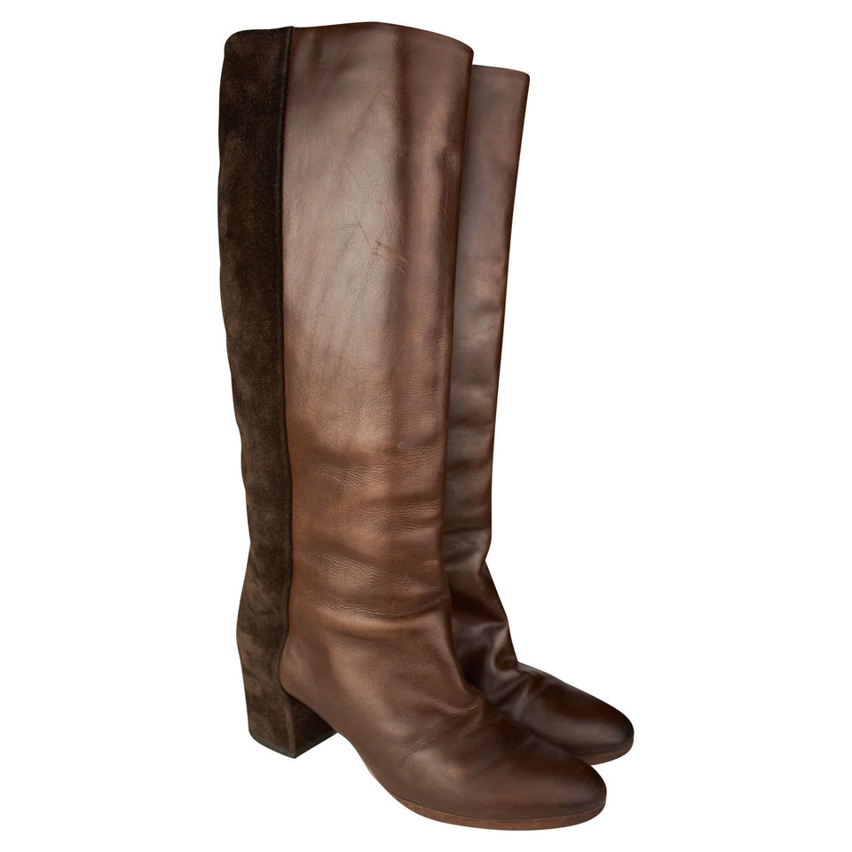 Maison Martin Margiela Boots Leather in Brown