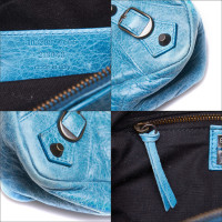 Balenciaga Shoulder bag Leather in Blue