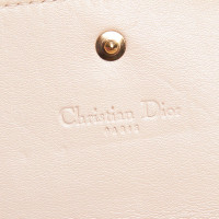 Christian Dior Tasje/Portemonnee Leer in Beige